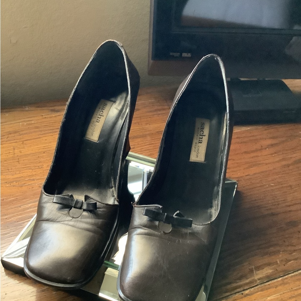 Sacha brown heels